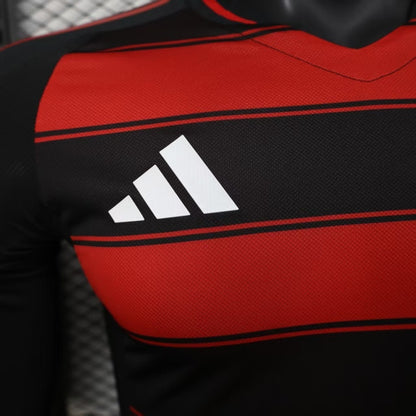 2025-26 Flamengo Long Sleeve Player Version Jersey-Men's