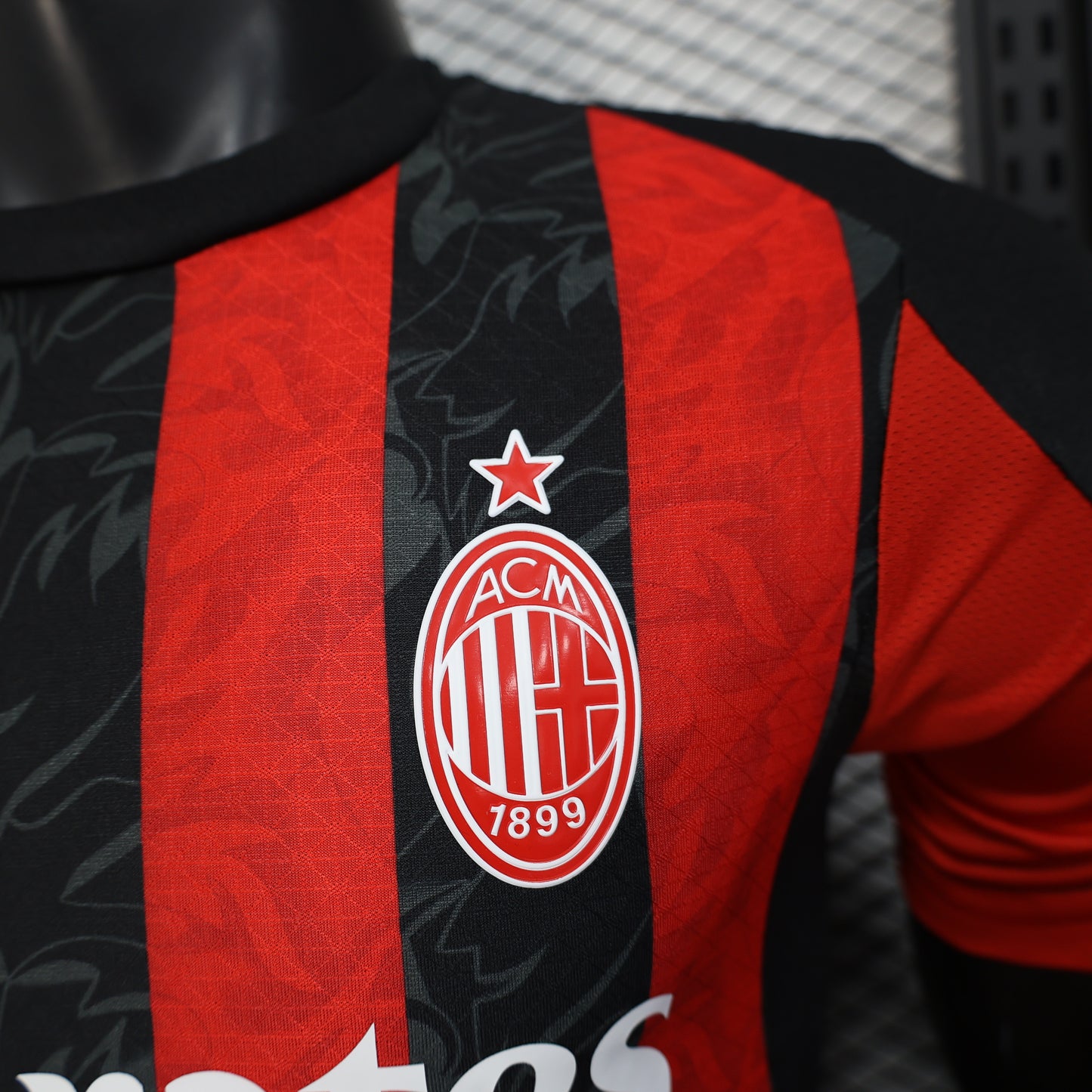 2025-26 AC Milan Home Player Version Jersey - Mens