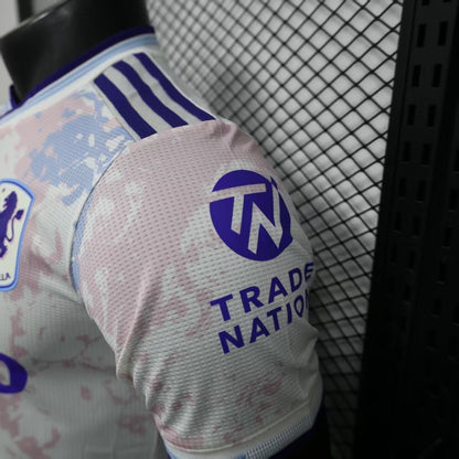 2025-26 Aston Villa Second Away Player Version Jersey-Men's