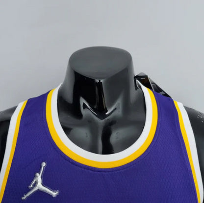 75 Aniversario BRYANT#24 LOSAngeles Lakers Jordan Púrpura NBAJersey