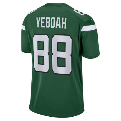 Kenny Yeboah New York Jets Nike Game   Jersey - Gotham Green