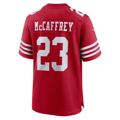 Christian McCaffrey San Francisco 49ers Nike Game   Jersey - Scarlet