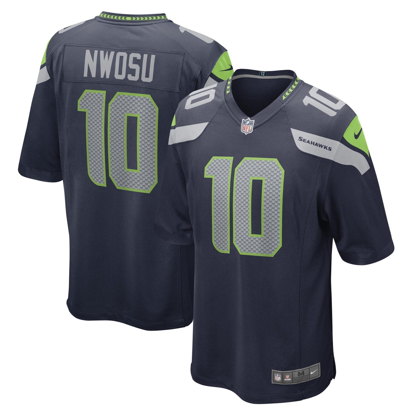 Uchenna Nwosu Seattle Seahawks Nike Game   Jersey - College Navy