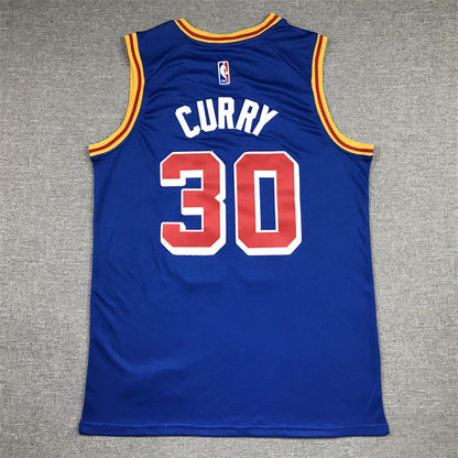 Golden State Warriors Stephen Curry #30 75th Anniversary City Edition Swingman Jersey — Embroidered