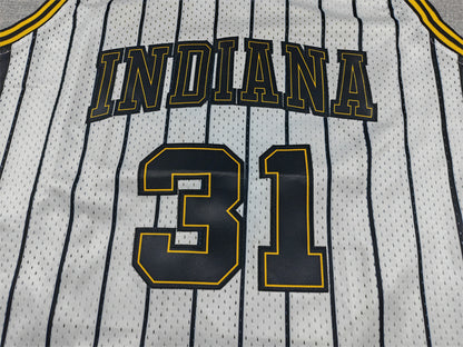 Indiana Pacers Reggie Miller #31 Throwback — Embroidered Jersey