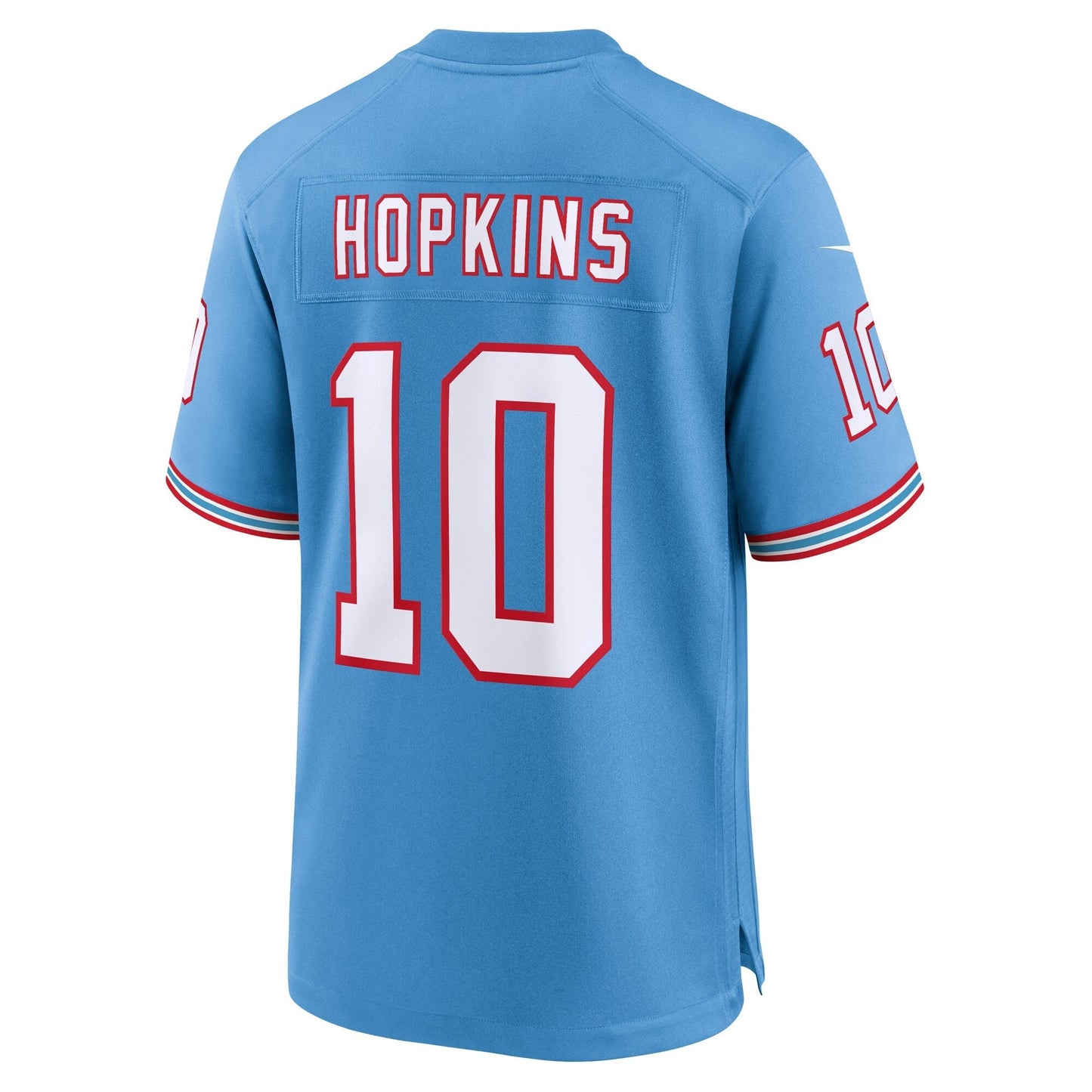 DeAndre Hopkins Tennessee Titans Nike Oilers Throwback   Game Jersey - Light Blue