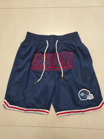 JUST DON New York Giants Pocket Shorts