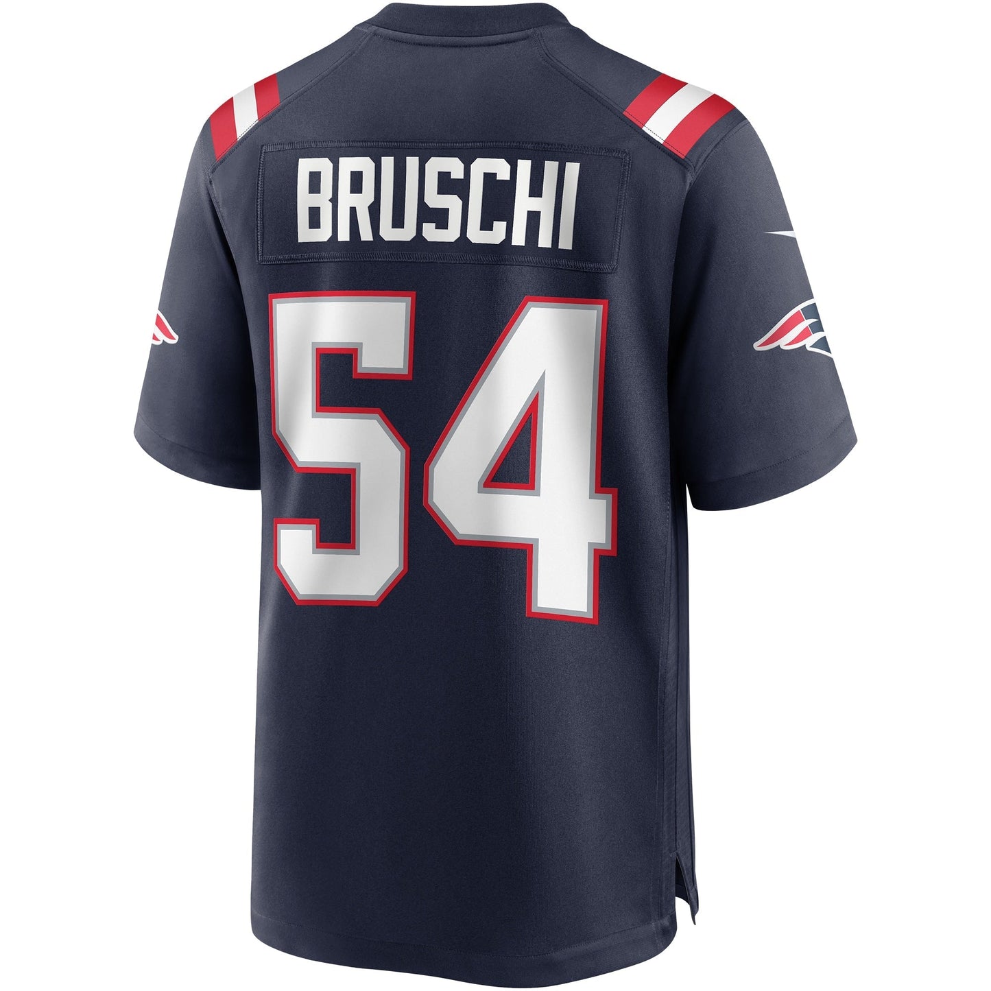 Tedy Bruschi New England Patriots Nike Game Retired   Jersey - Navy