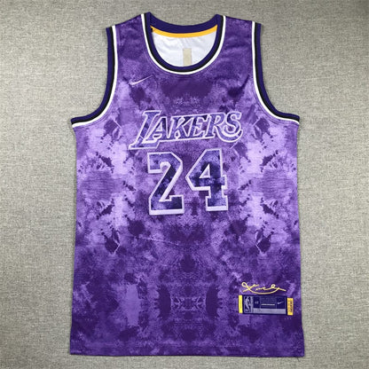 Kobe Bryant LA Lakers Purple Jersey #24