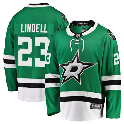 Esa Lindell Dallas Stars   Breakaway Jersey - Kelly Green