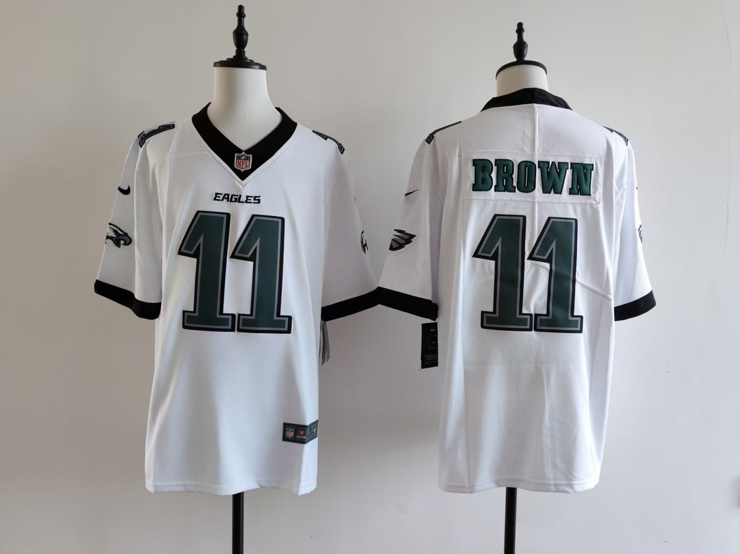 Men's Philadelphia Eagles A.J. Brown Nike Jersey-white
