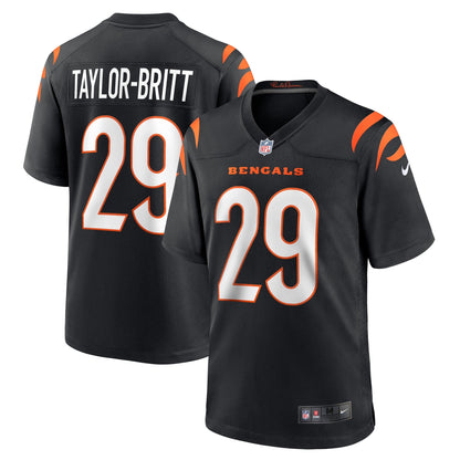 Cam Taylor-Britt Cincinnati Bengals Nike Game   Jersey - Black