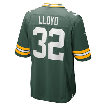 MarShawn Lloyd Green Bay Packers Nike  Game Jersey -  Green