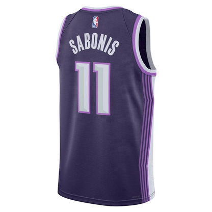 Sacramento Kings Domantas Sabonis Nike Purple 2025/26 Swingman Jersey - City Edition