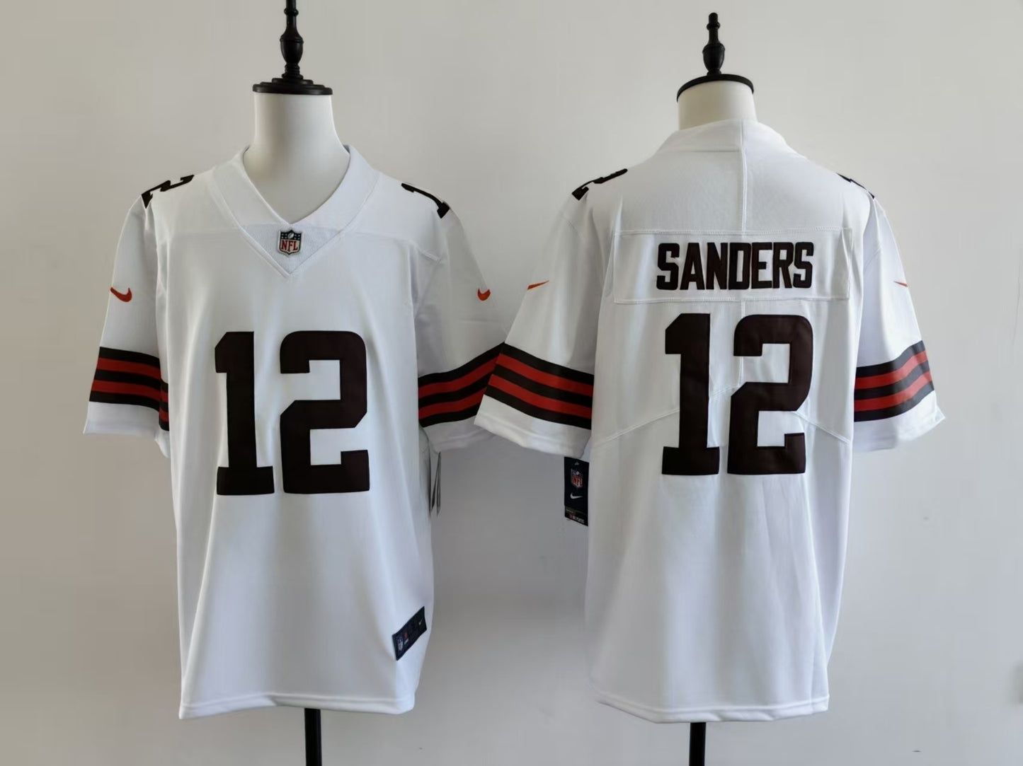 Men's Cleveland Browns Shedeur Sanders Jersey-White#12