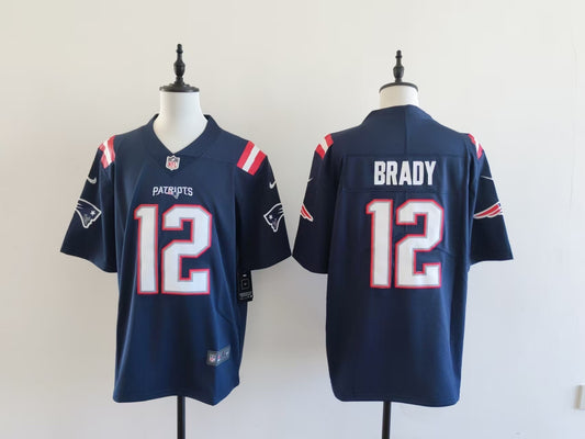 Men's New England Patriots Tom Brady Jersey-Blue