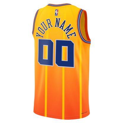 Charlotte Hornets Jordan Brand Orange 2025/26 City Edition Swingman Custom Jersey