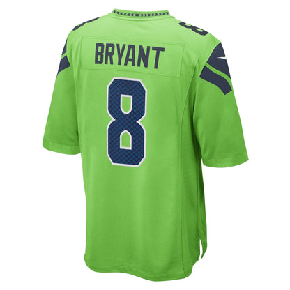 Coby Bryant Seattle Seahawks Nike  Game Jersey - Neon Green