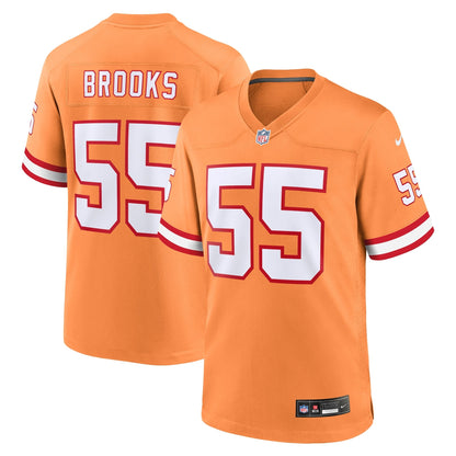 Derrick Brooks Tampa Bay Buccaneers Nike Throwback Game Jersey - Orange