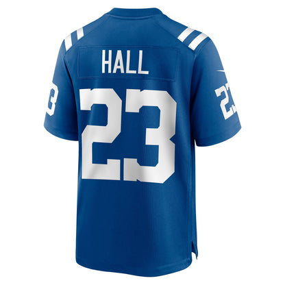 Darren Hall Indianapolis Colts Nike Team Game Jersey -  Royal