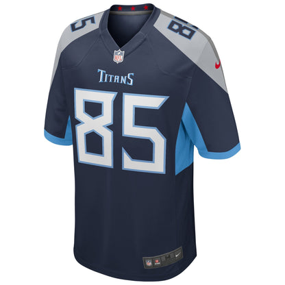 Derrick Mason Tennessee Titans Nike Game Retired   Jersey - Navy