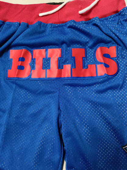 JUST DON Buffalo Bills Pocket Shorts