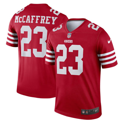 Christian McCaffrey San Francisco 49ers Nike Legend Jersey - Scarlet
