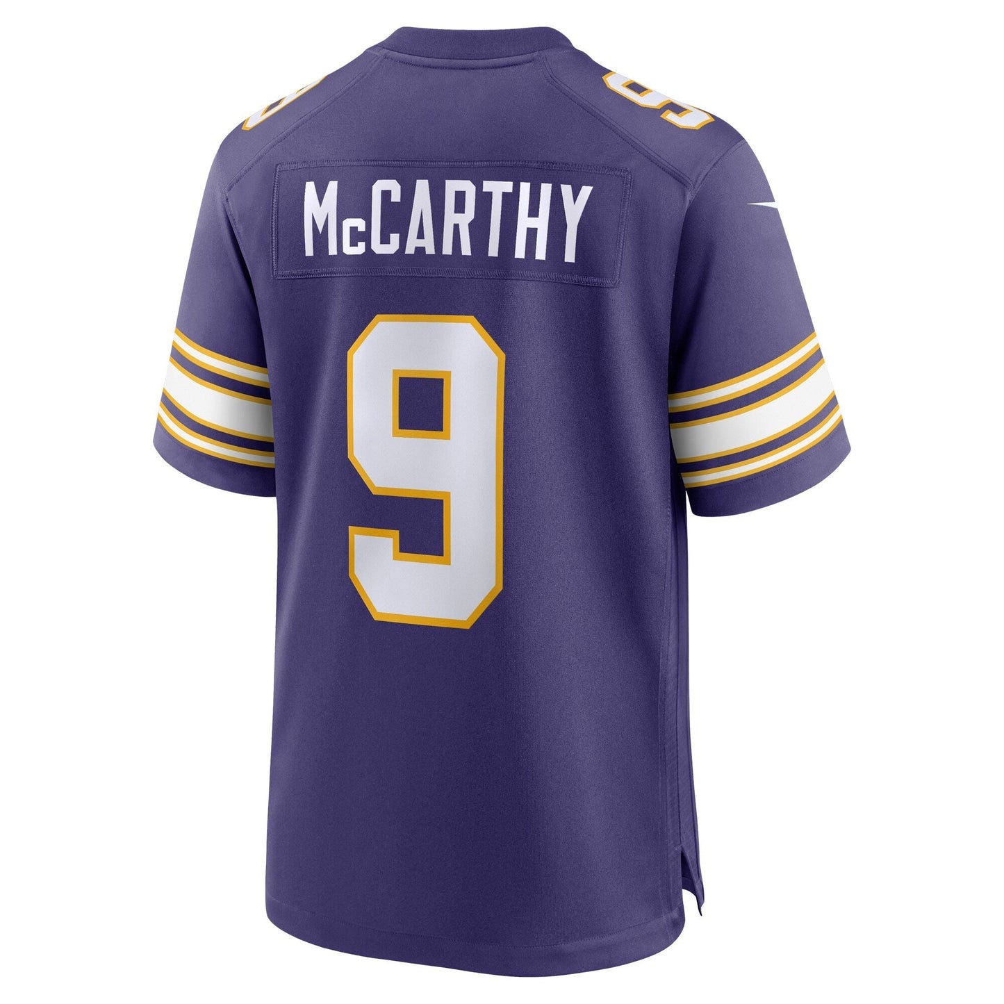 J.J. McCarthy Minnesota Vikings Nike 2nd Alternate    Game Jersey - Purple