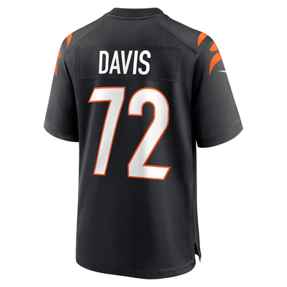 Domenique Davis Cincinnati Bengals Nike Game   Jersey - Black