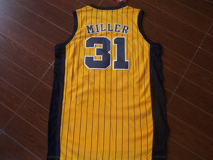 Indiana Pacers Reggie Miller #31 Throwback — Embroidered Jersey