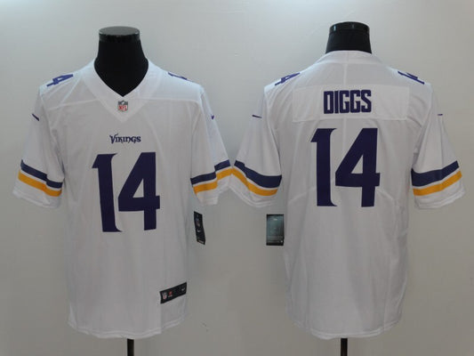 Men's Minnesota Vikings Stefon Diggs Nike Jersey -  White#14