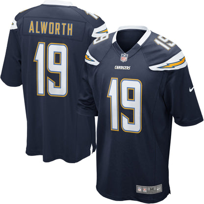 San Diego Chargers Nike Lance Alworth Gridiron Classics Retired   Game Jersey - Navy