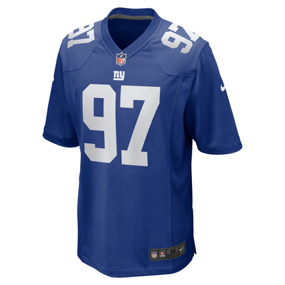 Dexter Lawrence II New York Giants Nike Team Game   Jersey - Royal