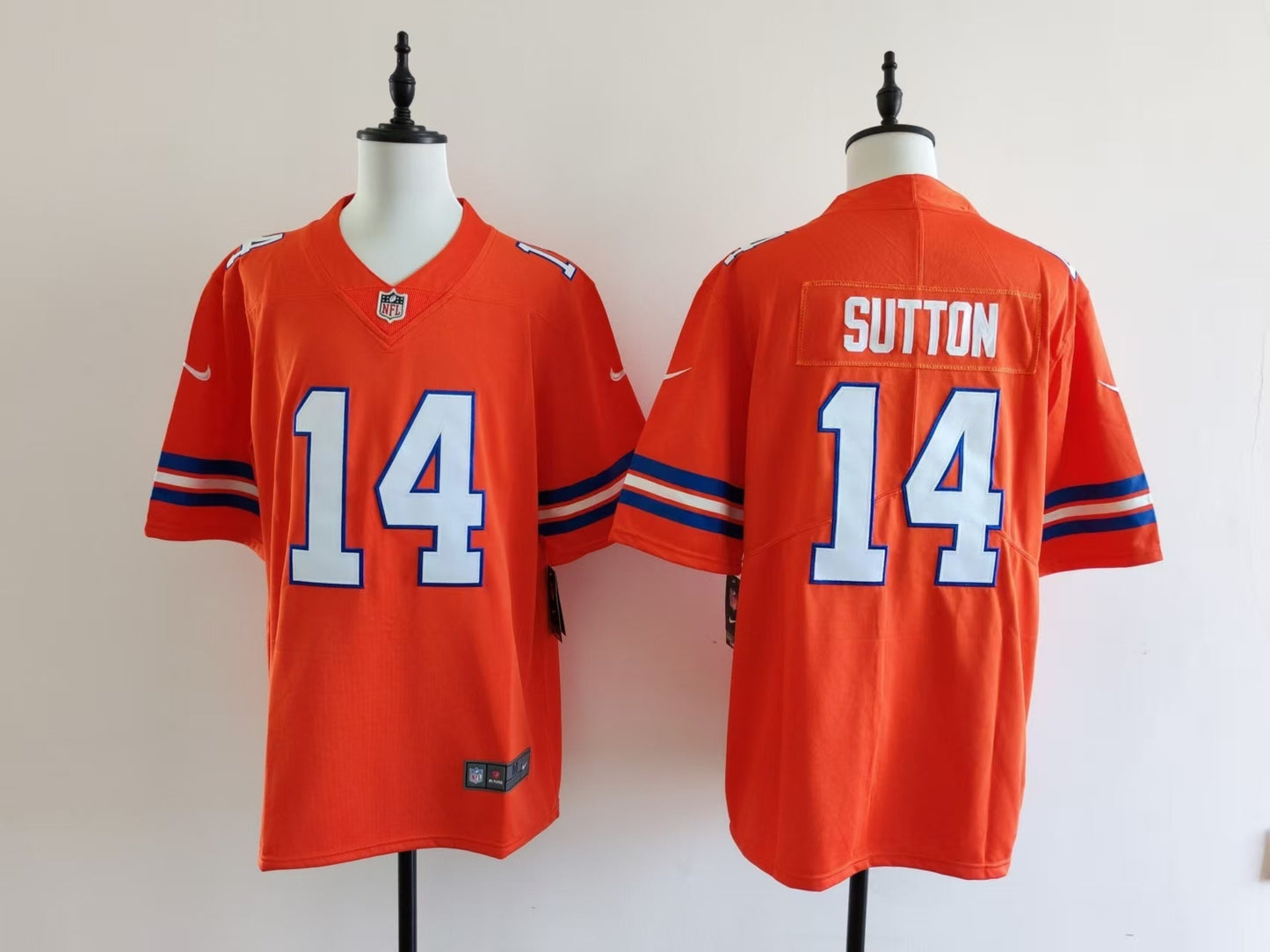 Men's Denver Broncos Courtland Sutton Jersey-Orange