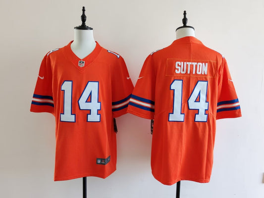 Men's Denver Broncos Courtland Sutton Jersey-Orange