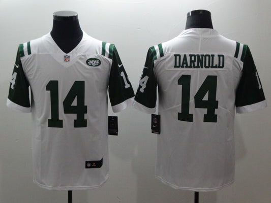 Men's New York Jets Sam Darnold Jersey-White