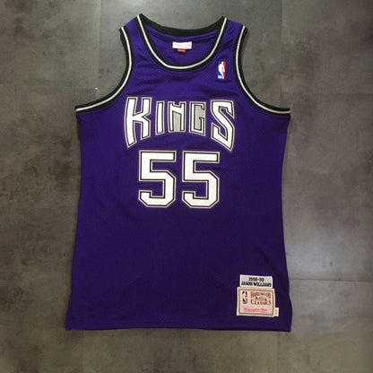 Jason Williams Sacramento Kings Throwback Jersey-Dense embroidery version