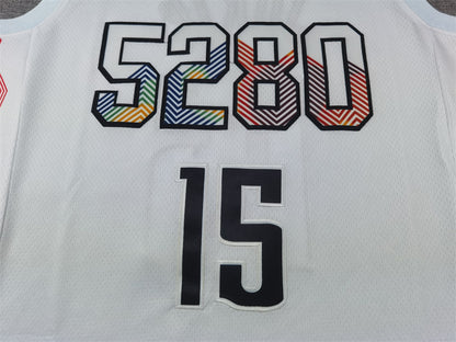 Denver Nuggets Nikola Jokic #15 2025 City Edition Swingman – Embroidered Jersey
