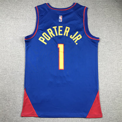 Denver Nuggets Porter Jr. #1 2023 City Edition - Embroidered Jersey