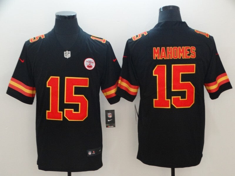 Men's Kansas City Chiefs Patrick Mahomes Jersey -  Black