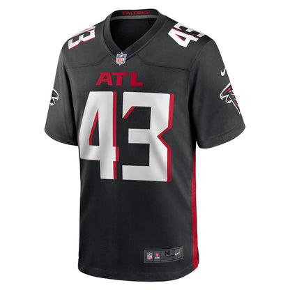 Tucker Fisk Atlanta Falcons Nike   Game Jersey - Black