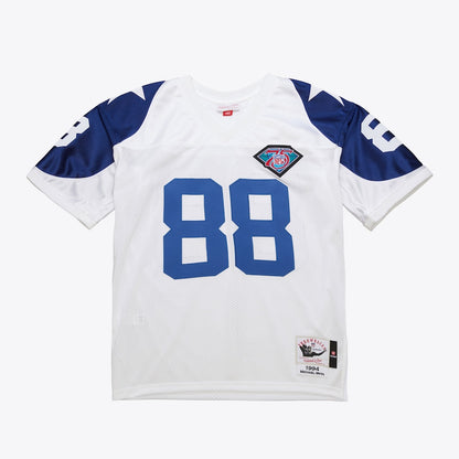 Men's Michael Irvin White Dallas Cowboys 1994 Jersey