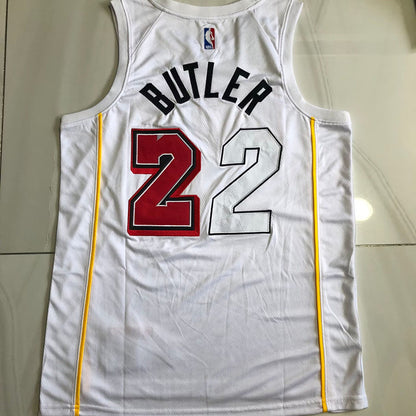 Jimmy Butler Miami Heat White 22 MN