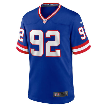 Michael Strahan New York Giants Nike Classic Retired   Game Jersey - Royal