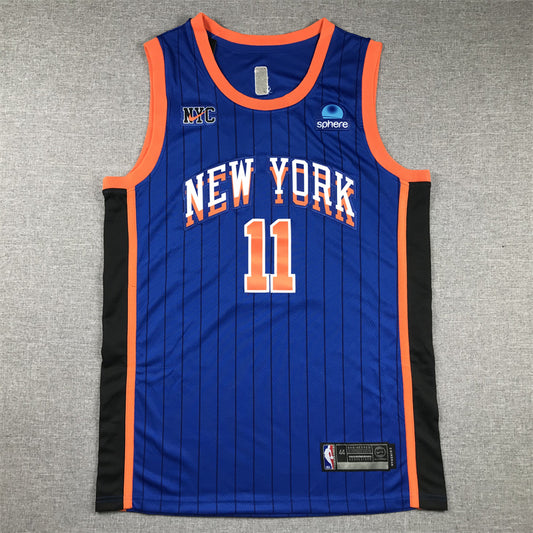 New York kincks JalenBrunson #11 Jersey