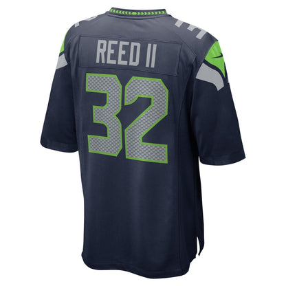 Jerrick Reed II Seattle Seahawks Nike  Game Jersey - College Navy