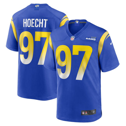 Michael Hoecht Los Angeles Rams Nike Game   Jersey - Royal