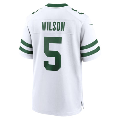 Garrett Wilson New York Jets Nike Game Jersey - Legacy White