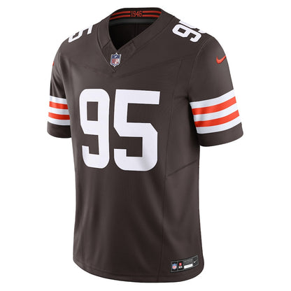Myles Garrett Cleveland Browns Vapor F.U.S.E. Limited Jersey - Brown