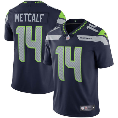 DK Metcalf Seattle Seahawks Vapor Limited Jersey - College Navy